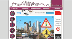 Desktop Screenshot of empleoqatar.com