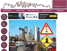 Tablet Screenshot of empleoqatar.com